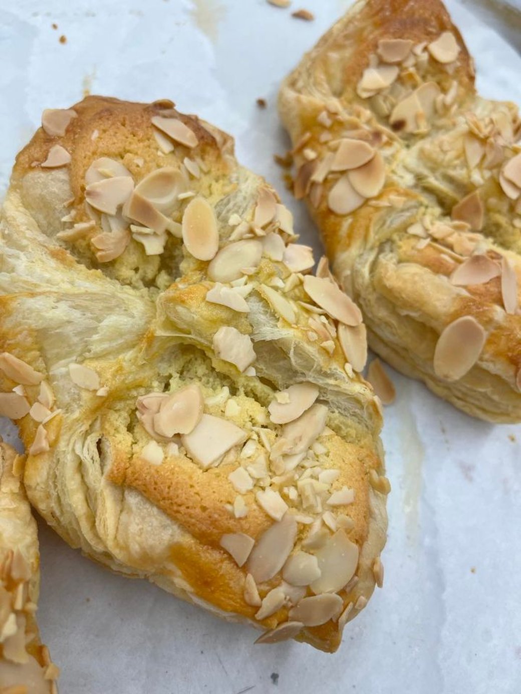 Almond croissant