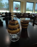 Back for the rest of October — our Reese’s-inspired layered mousse 🍫🥜 Layers of creamy peanut butter mousse, rich chocolate mousse, and fudgy brownie crumble. Now available to go — because dessert this good shouldn’t stay at the table! 🍰✨

#primecutsitaliansteakhouse #SweetTooth #ItalianFlavors #HomemadeGoodness #DineInStyle #TreatYourself #FoodieFavorites