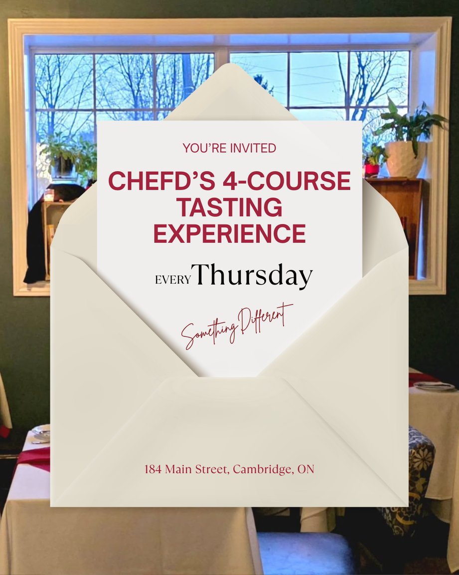 ChefD's 4-Course Tasting Experience