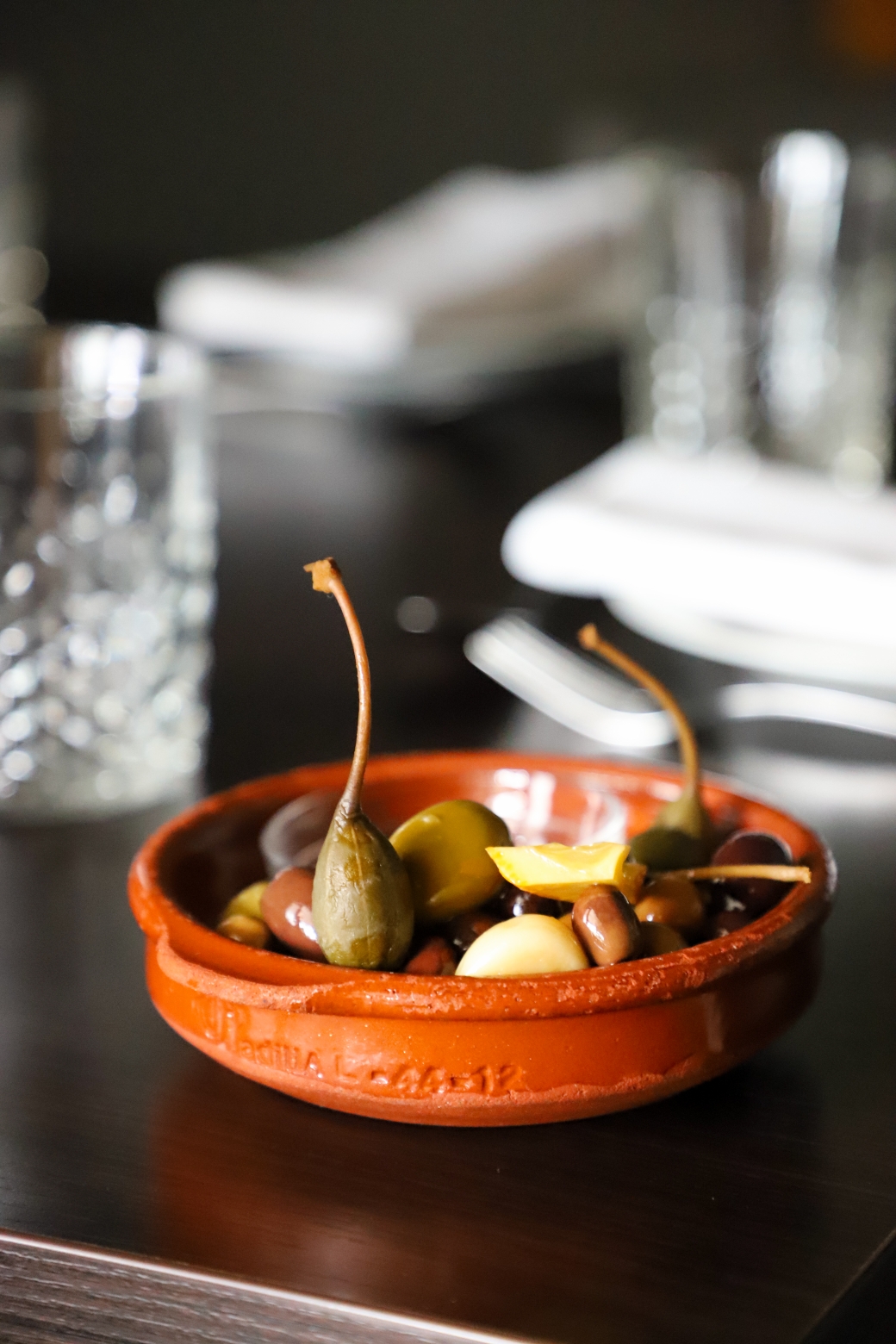 Warm Marinated Olives