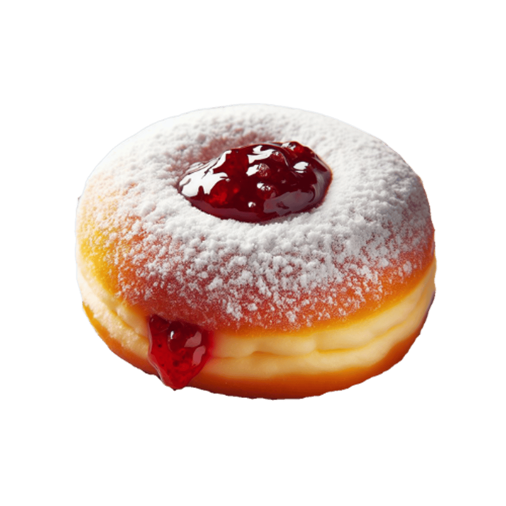 The Jelly King Donut