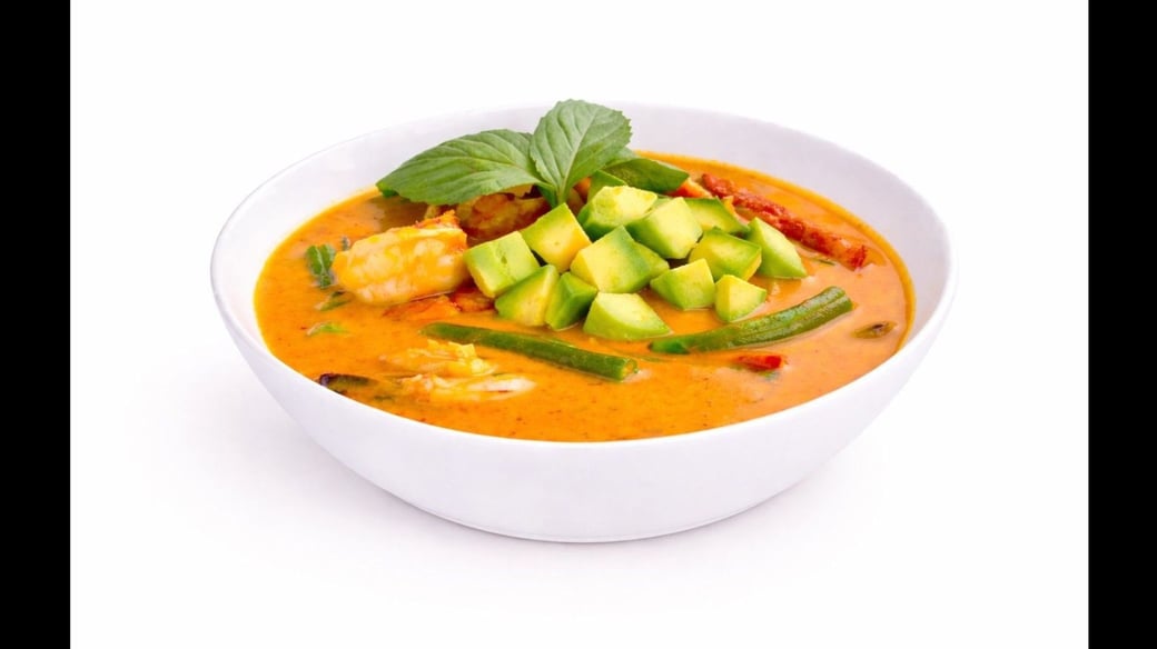 Panang Shrimp Avocado