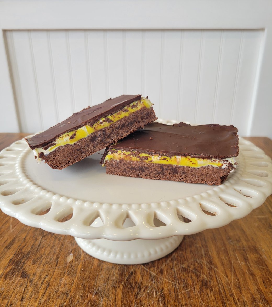 Creme egg millionaire's bars