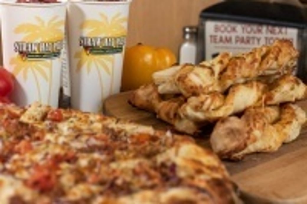 Medium 3 Topping Pizza, 3 Groovy Twists, and 2 Cans Soda $31.99