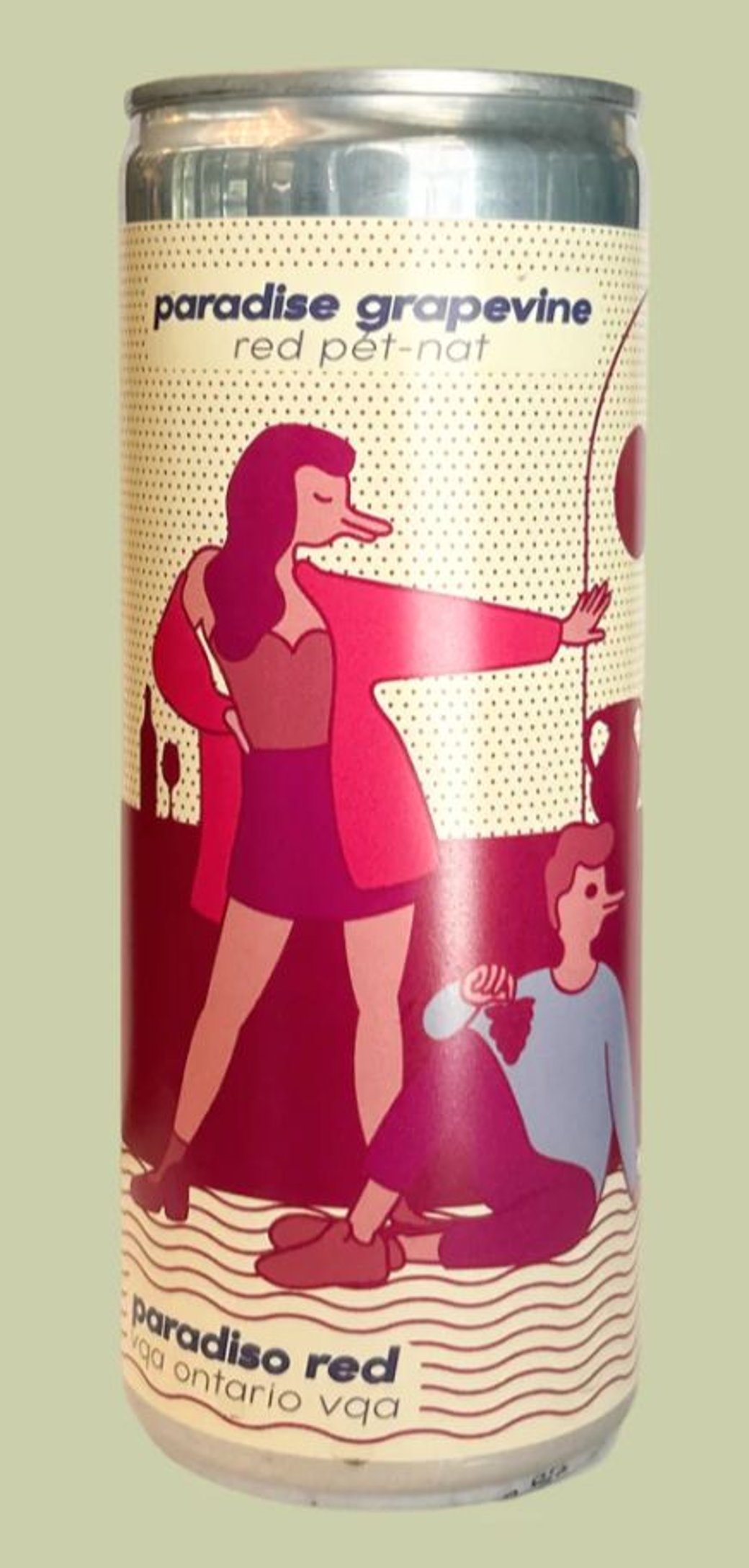 Paradise Grapevine 'Paradiso Red' Pet Nat Can