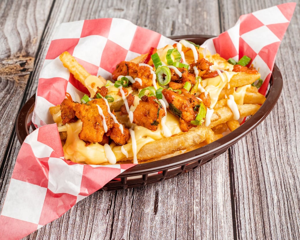 Loaded Fries with chicken