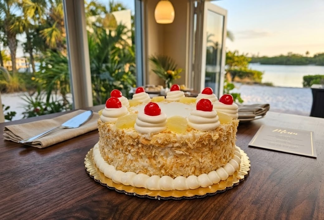 Pina Colada Cake Whole Serves 8-12