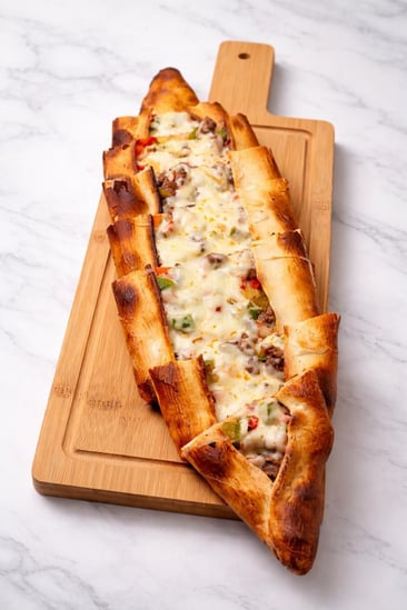 Kavurmali Turkish Pide