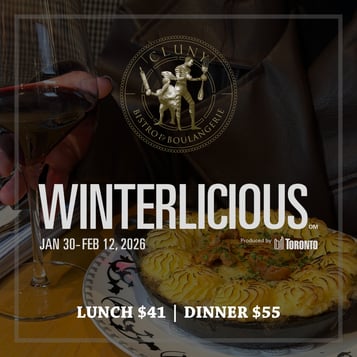 Winterlicious is only here for a short time