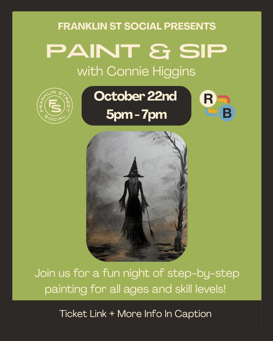Halloween Paint and Sip with Connie
