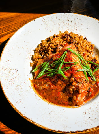 Everything on the menu is scratch made. The sausages, the sauces, the glazes, the pickles. The bar runs twenty taps and numbers its cocktails instead of naming them. Happy hour every day until 7pm. Beach Drive, St. Pete or Bexley, Land O' Lakes. Come find a seat.

📸 Blackened Fish of the Day

#stillwaterstavern #scratchkitchen #beachdrive #landolakeseats #tampabay