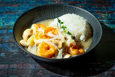 King Prawns Ginger & Spring Onion