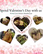 Make a reservation to enjoy our special menu this Valentine’s Day. 

Call us for a reservation 906-259-0078

#primecutsitaliansteakhouse #SweetTooth #ItalianFlavors #HomemadeGoodness #DineInStyle #TreatYourself #FoodieFavorites #FoodLovers #valentinesday