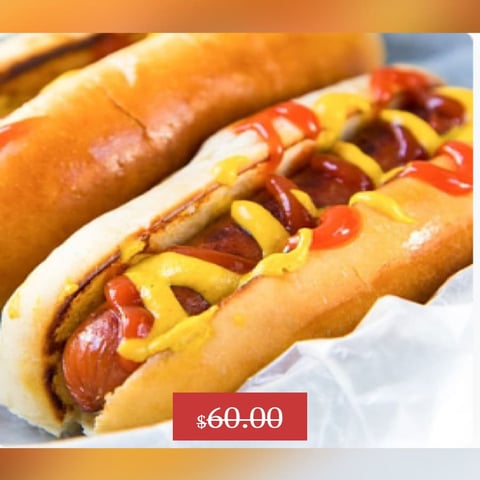 Jumbo Weiners (96 per case) , shop product