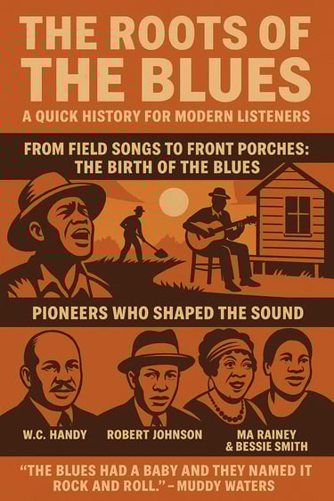 The Roots of the Blues: A Quick History for Modern Listeners