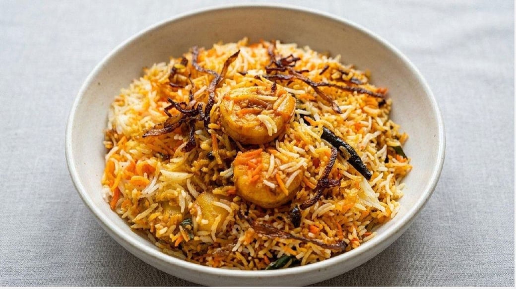 Shrimp Biryani