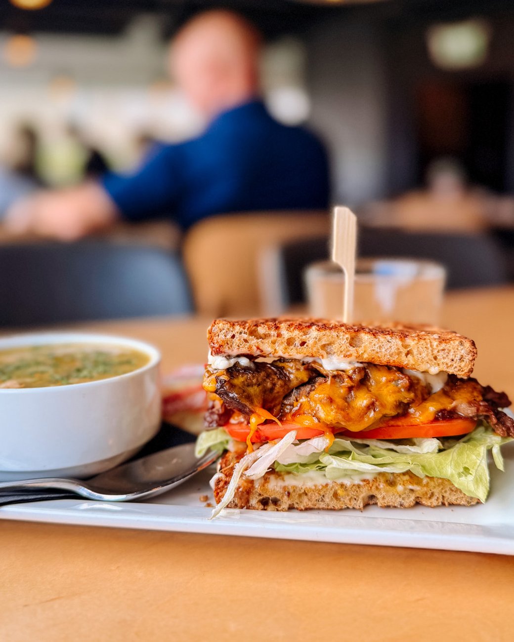 Half Sandwich + Soup
