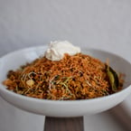 what do you think of our mujadara rice? 👇 with anson mills charleston gold rice + lentils + caramelized onion + labneh. we def recommend adding to your foodie bucket list 💙