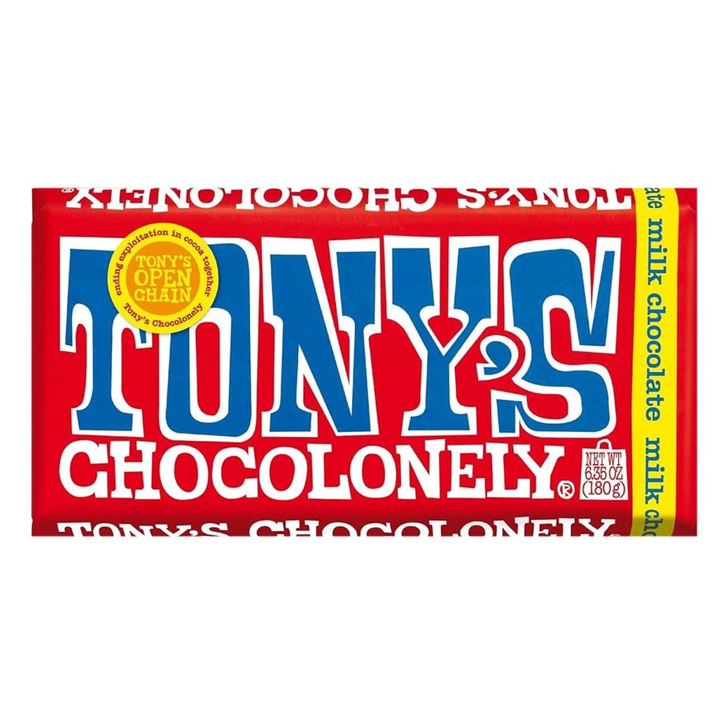 Tonys Chocolonely 32% Milk Chocolate Bar 180g
