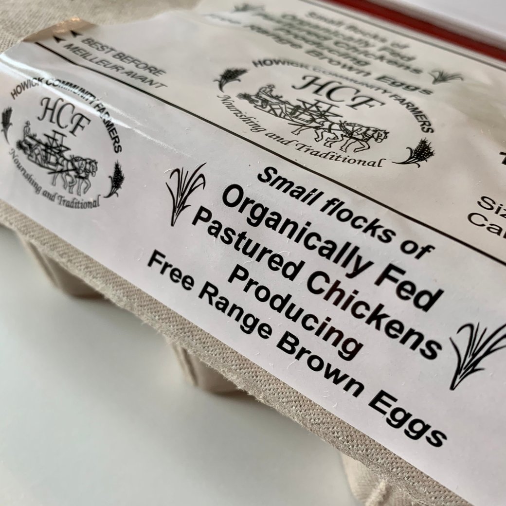 HCF Organic Small-Farm Eggs