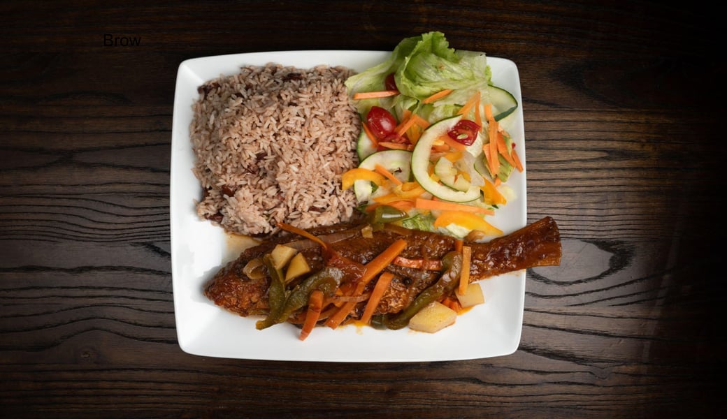 Brown Stew Fish