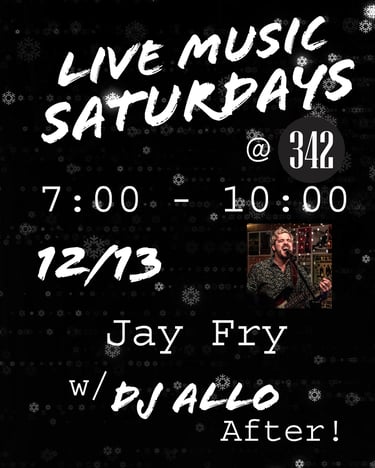 Live Music Saturdays Featuring Jay Fry