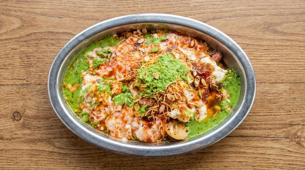 Chaat Papri → Indian Street Snack Nachos🌶️