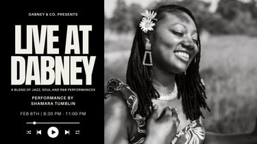 LIVE at Dabney with Shamara Tumblin