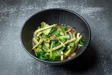 Bok Choy with Oyster Sauce