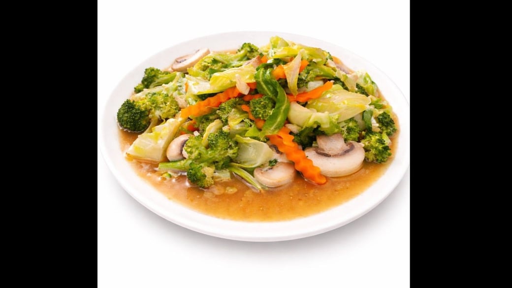 Pad Pak Ruam (Garlic Mixed Vegetable)