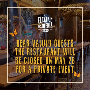 PRIVATE EVENT CLOSURE