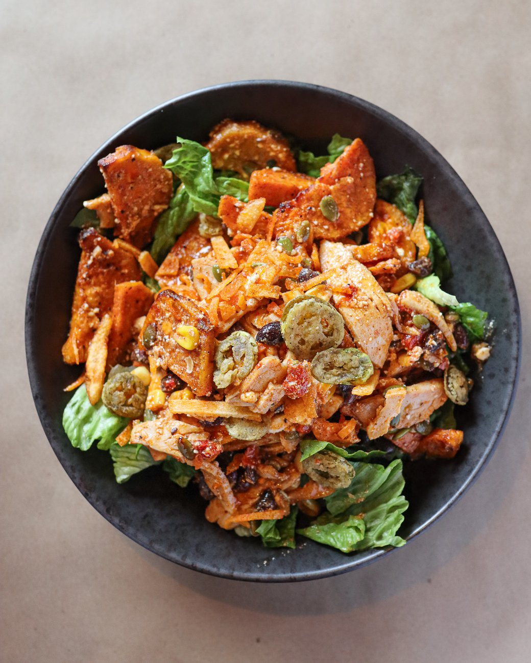 ROASTED SWEET POTATO SALAD