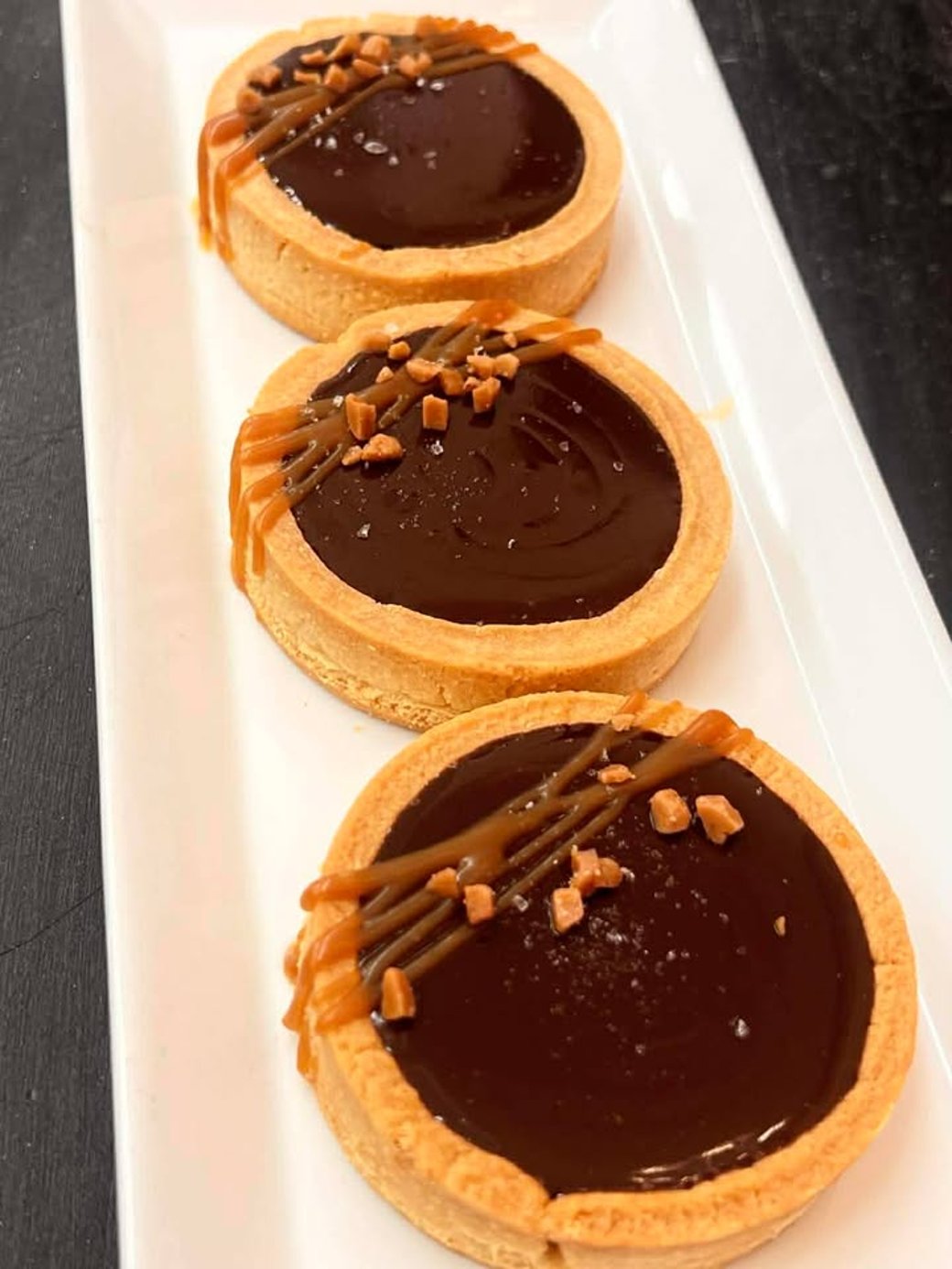 Chocolate Salted Caramel Tart