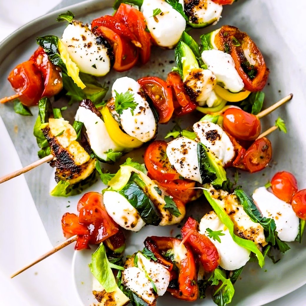 <p><strong>CAPRESE SKEWERS</strong></p>