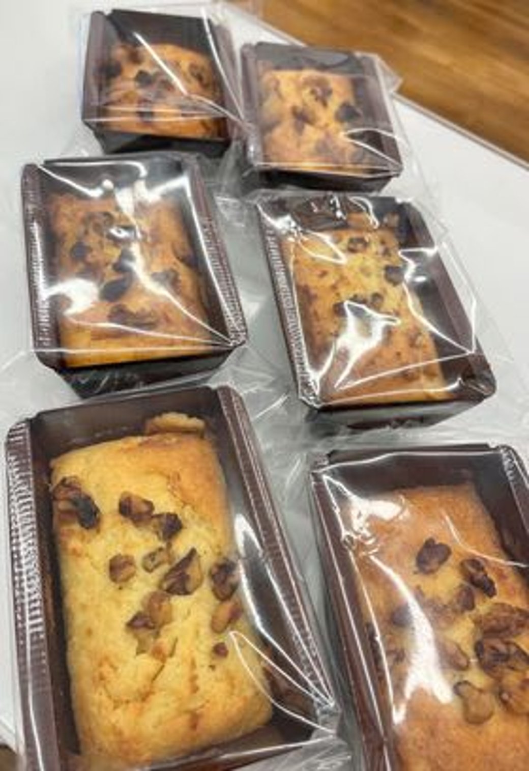 Keto banana bread mini loaf 