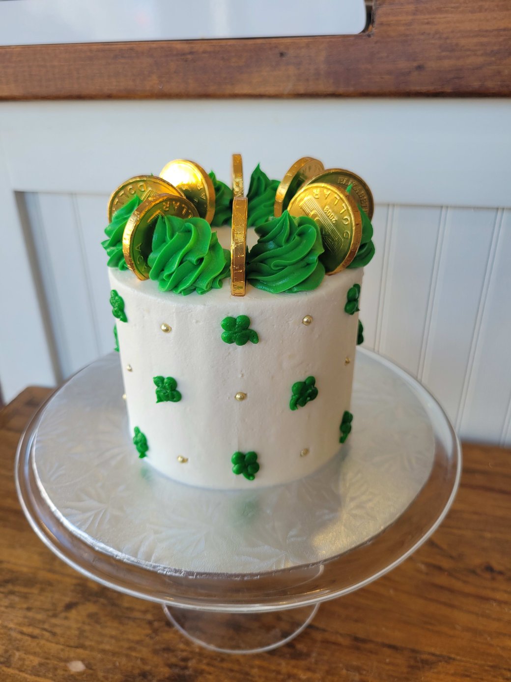 Lucky Coin cake