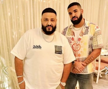 DJ Khaled was seen hitting a bunch of Toronto spots with Drake