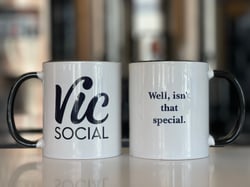Vic Social Coffee Mug - 'Well, isn't that special.'  , shop product