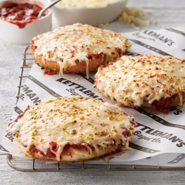 3 Cheese Pizza Bagel