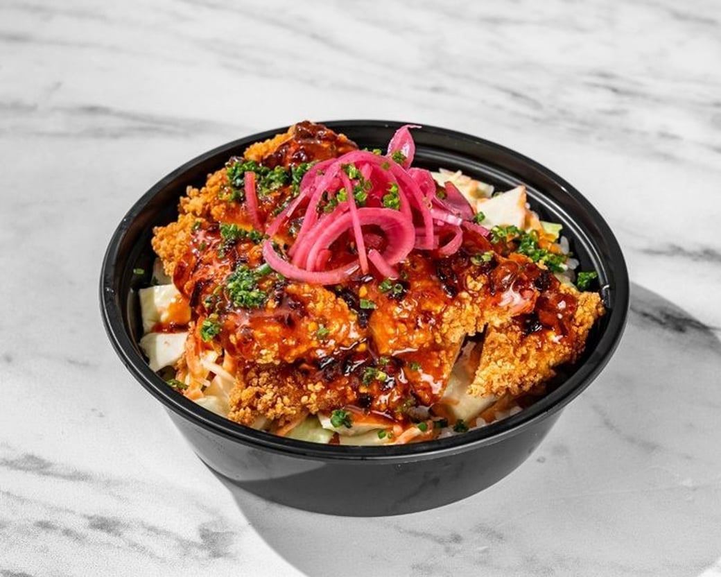 Buffalo Chicken Katsu Bowl (GF)
