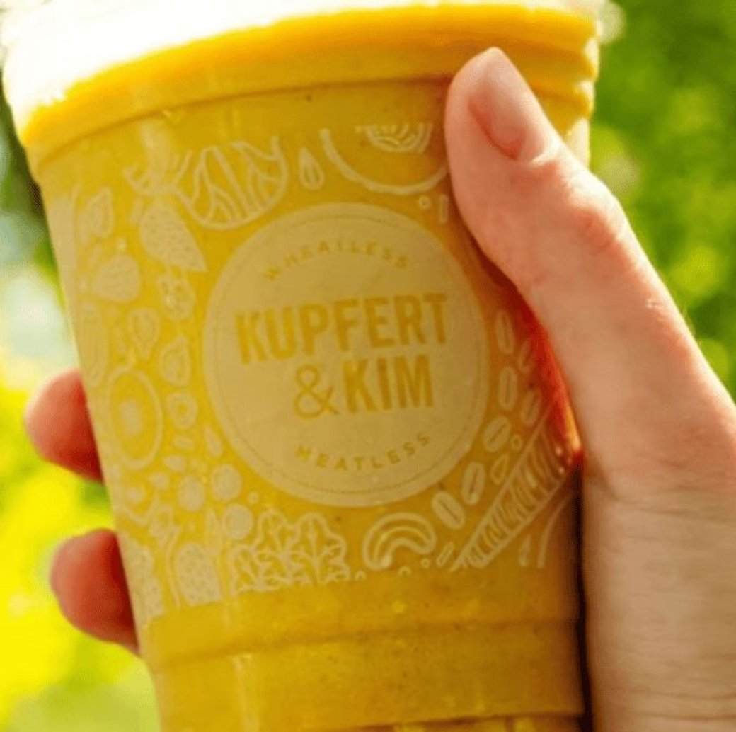 Lemon Drop Smoothie (12g protein, 5g fibre)