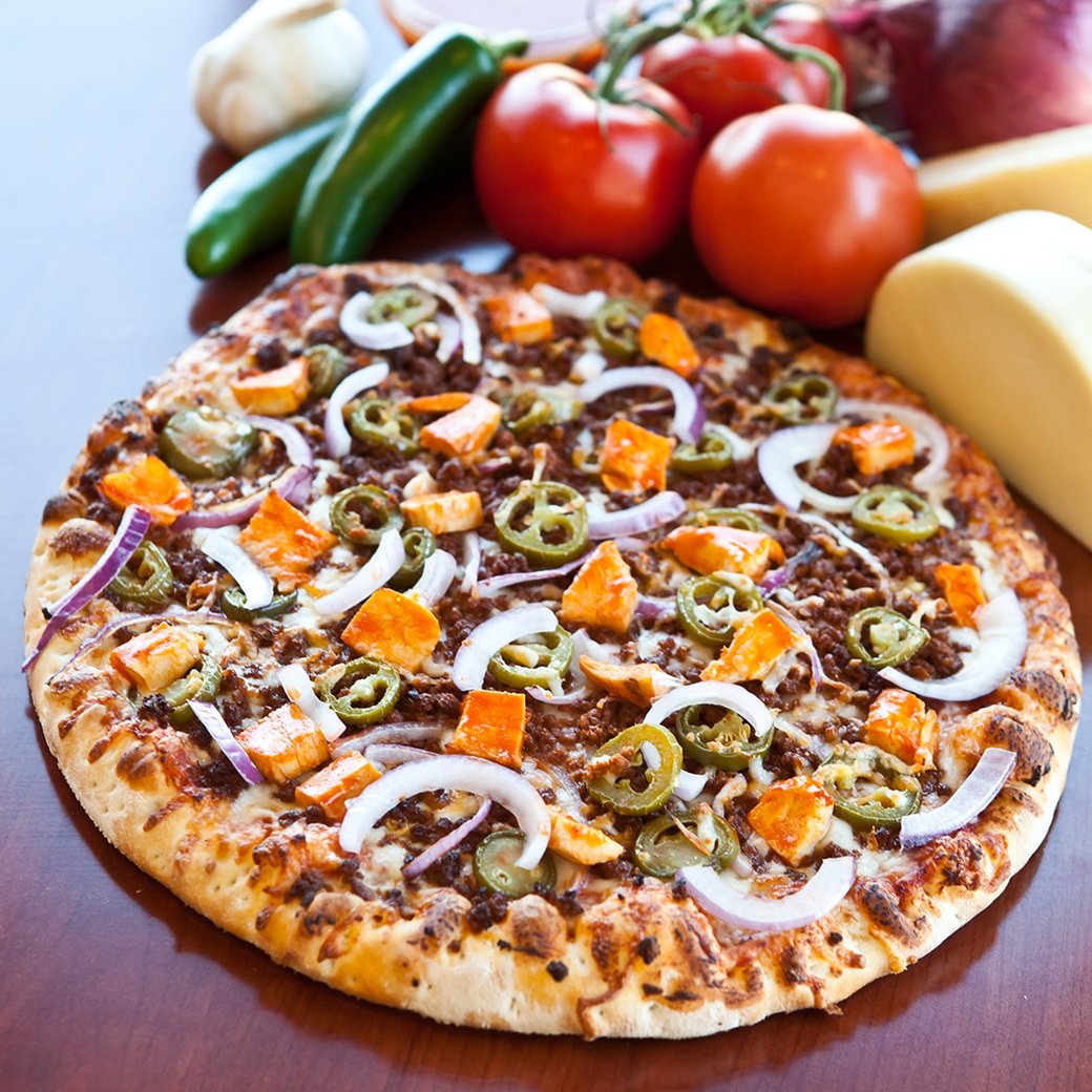 Spicy Buffalo Chicken Pizza