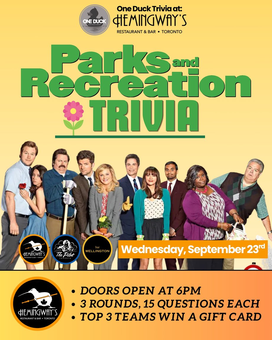 Parks and Rec Trivia
