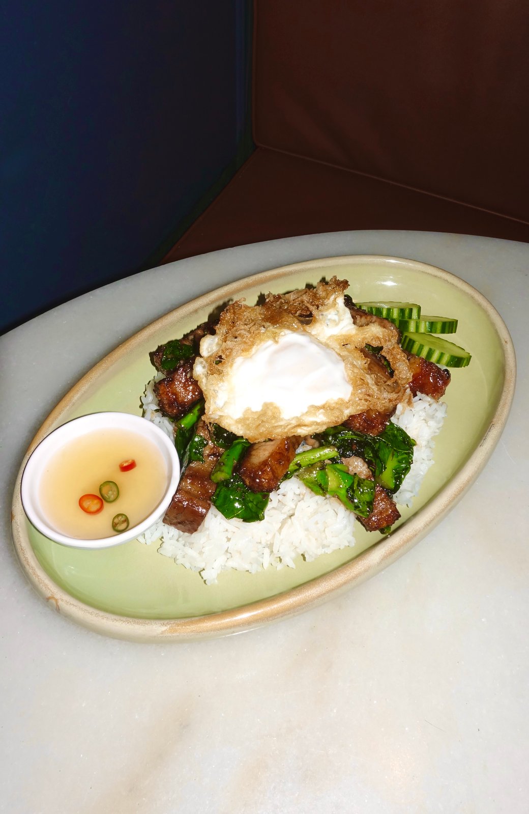Kana Moo Grob 'Crispy Pork Belly Stir-Fry'