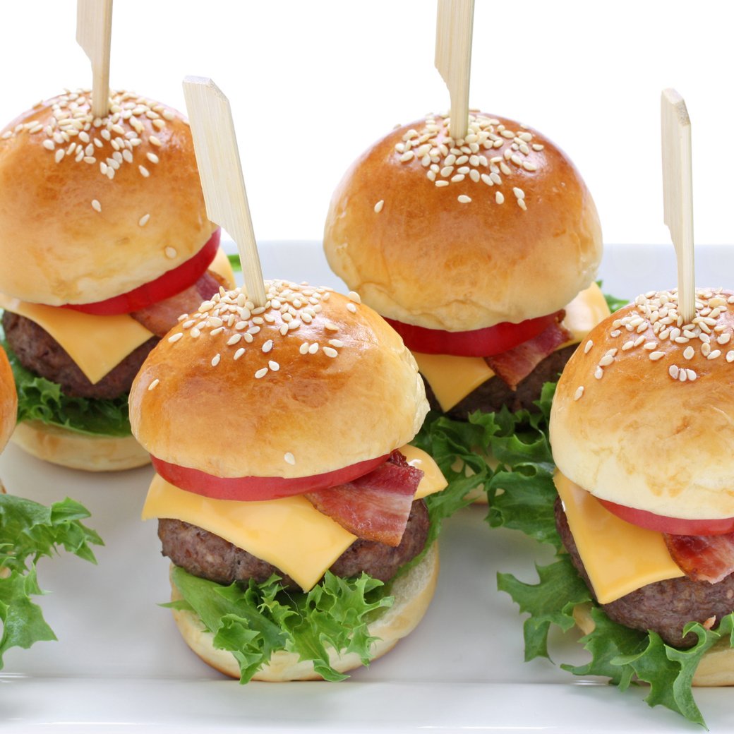 Cheese and Bacon Slider 