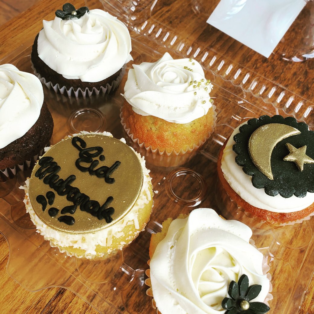 Eid cupcake 4-pack