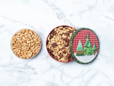 Festive Holiday Tins , shop product