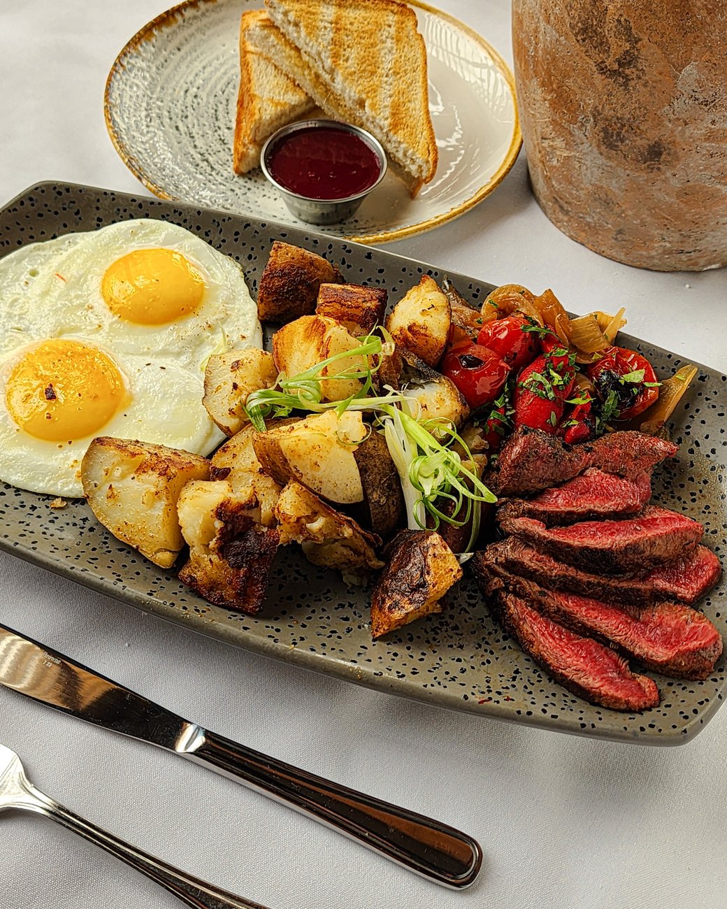 SOUTHWEST STEAK AND EGGS 