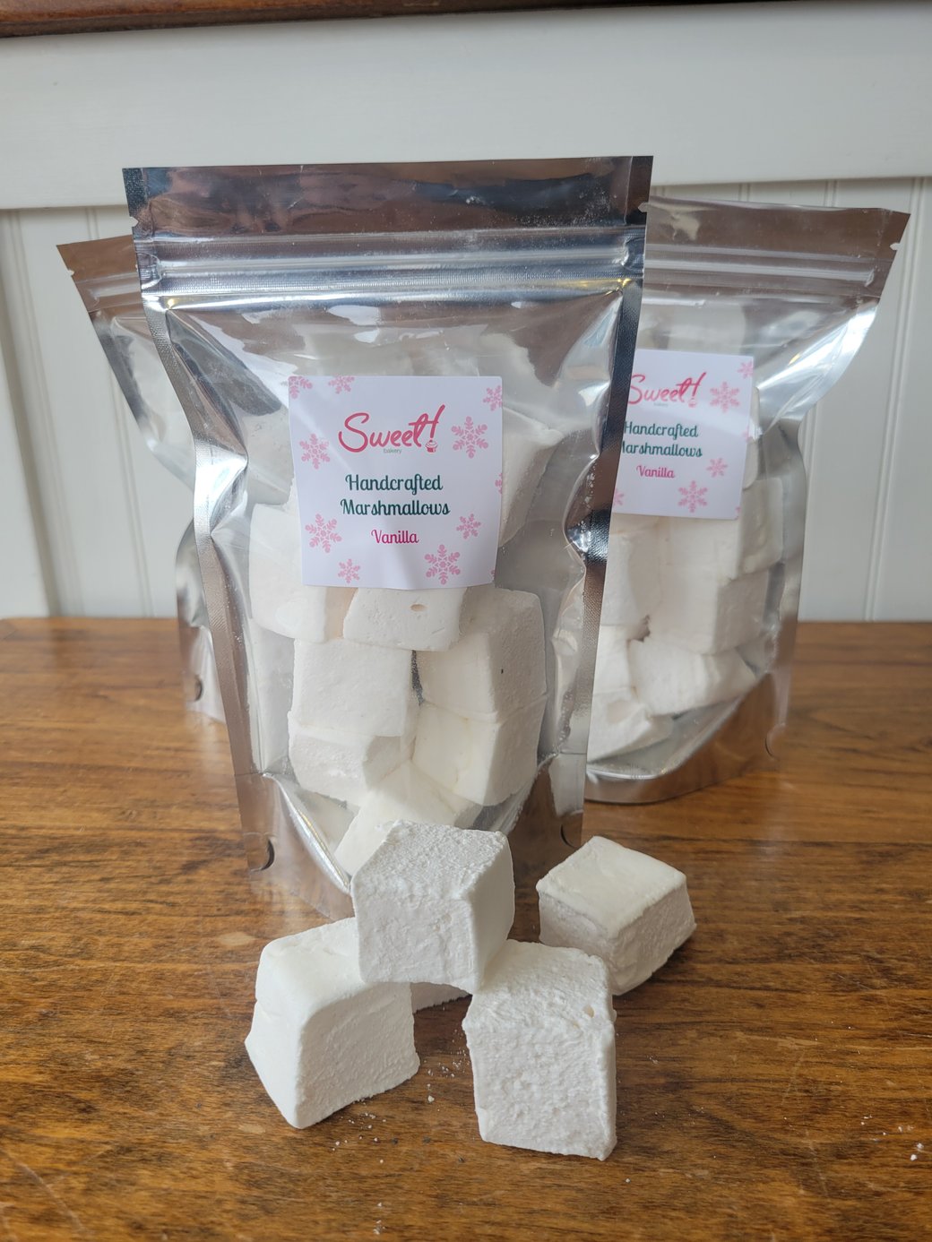 Handcrafted marshmallows