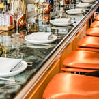 Prepped and set, ready to go ✨  Seating at the bar is available for some drinks and dinner 〰️ come join us Oss! We're open for dinner on Sundays 5:30 - 10pm